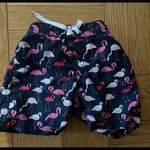 Janie & Jack Flamingo Swim bathing suit size 18-24M boys